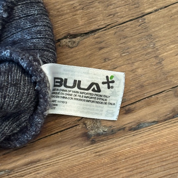 Bula Merino Wool Blend Soft Luxury Beanie Hat. Men’s OS Mottled Gray. EUC - Picture 5 of 7